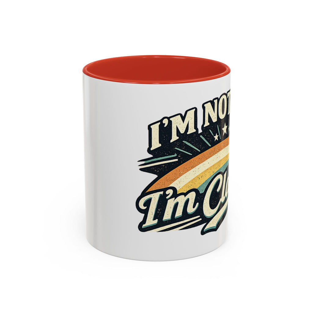I'm Not Old I'm Classic Ceramic Colored Interior Mug