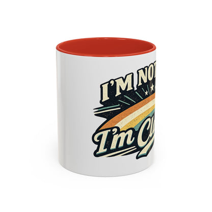 I'm Not Old I'm Classic Ceramic Colored Interior Mug