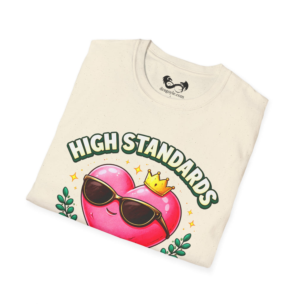 High Standards Club Single Adults Lightweight Comfortable Tee