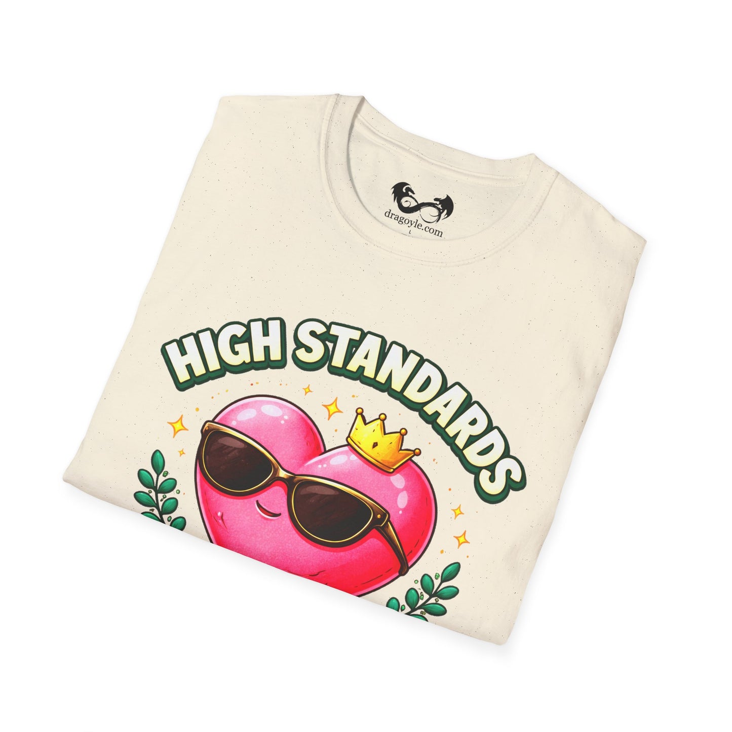 High Standards Club Single Adults Lightweight Comfortable Tee