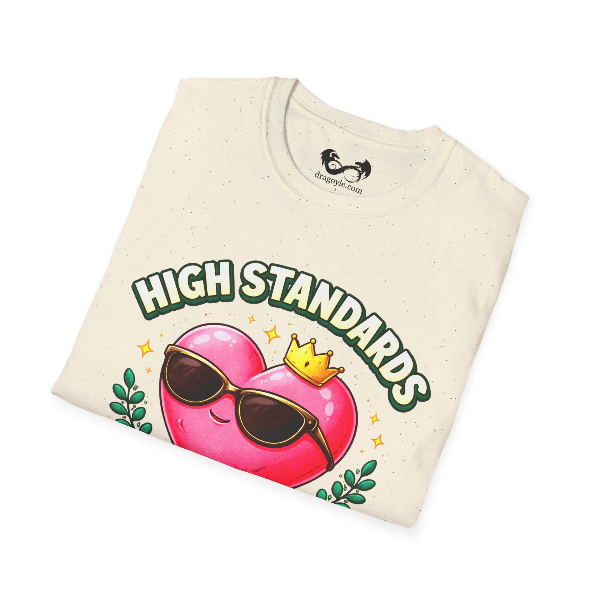 High Standards Club Single Adults Lightweight Comfortable Tee