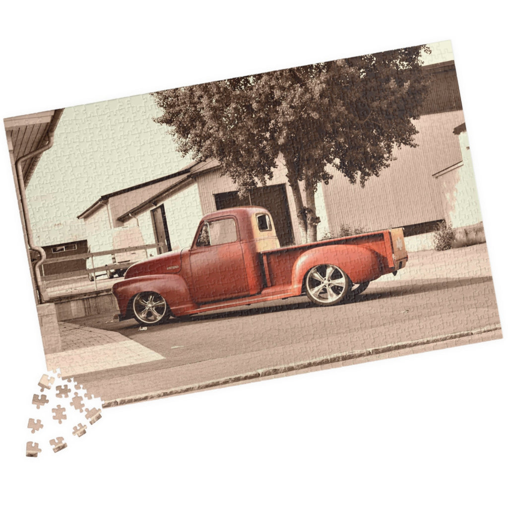 Experience nostalgia and challenge your mind with our Classic Chevrolet Truck Puzzle. With 110 to 1014 pieces, this timeless puzzle features a stunning image of a classic Chevrolet truck. Perfect for puzzle enthusiasts and car lovers alike, it makes a great addition to any puzzle collection.