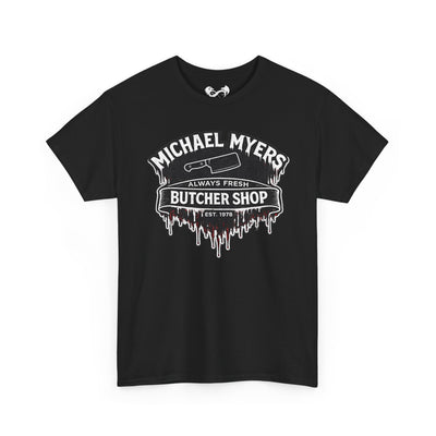 Michael Meyers Butcher Shop Cotton Halloween T-Shirt