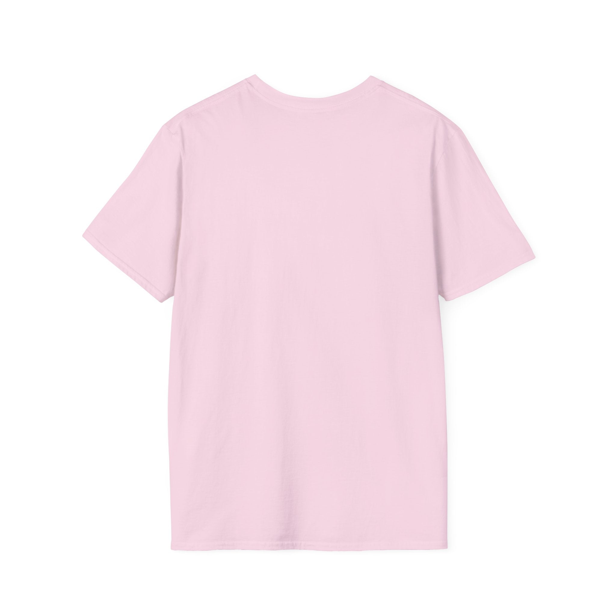 Pink t-shirt on a white background