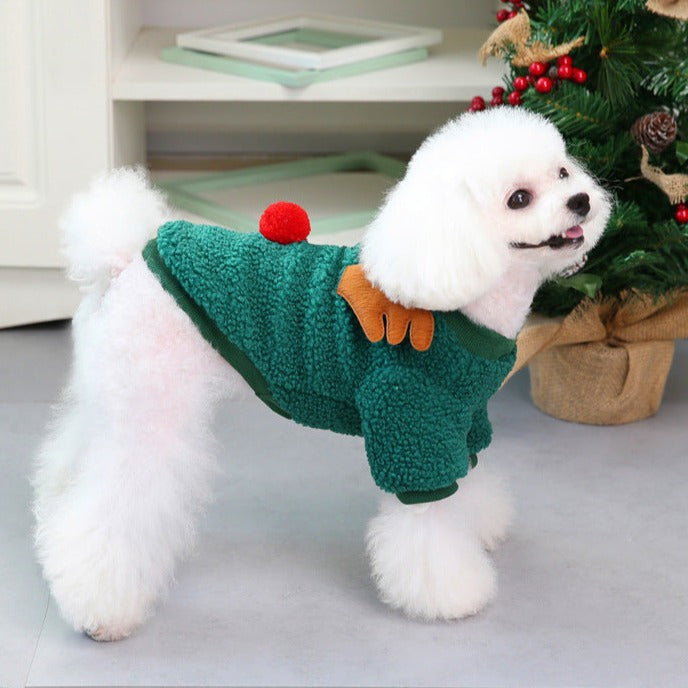 Warm Christmas Dog Sweaters dragoyle