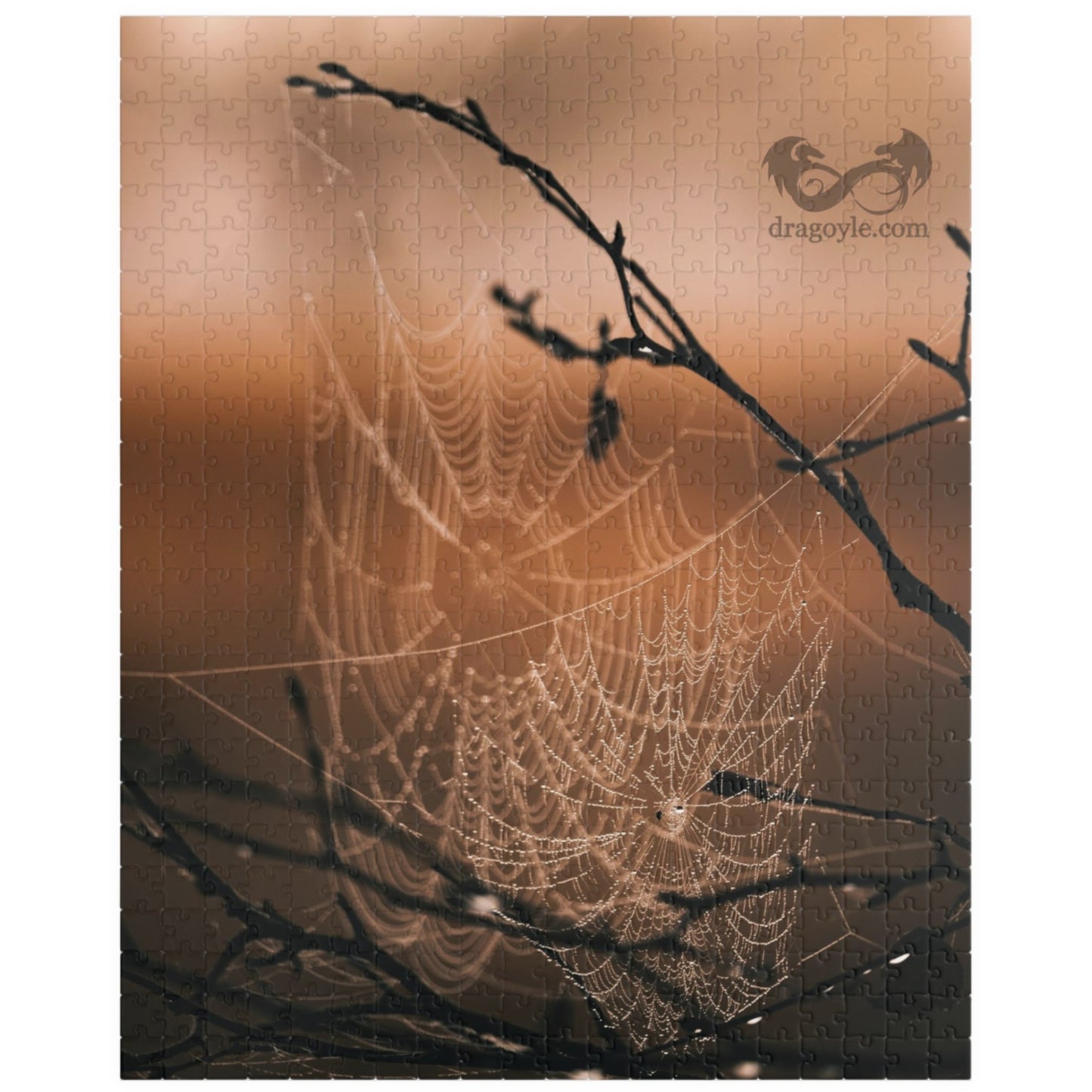 Conquer your fears and embrace the thrill of the unknown with our Spooky Spiderweb Puzzle! With 110 to 1014 pieces, this puzzle will challenge and excite your mind while you piece together a chilling spiderweb.