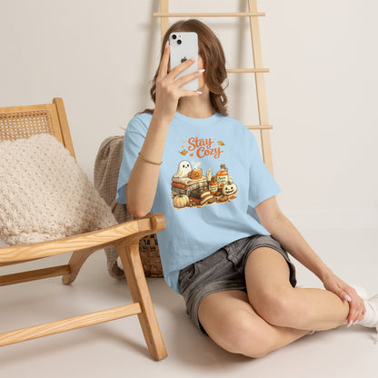 Stay Cozy Comfortable Cotton Halloween T-Shirt