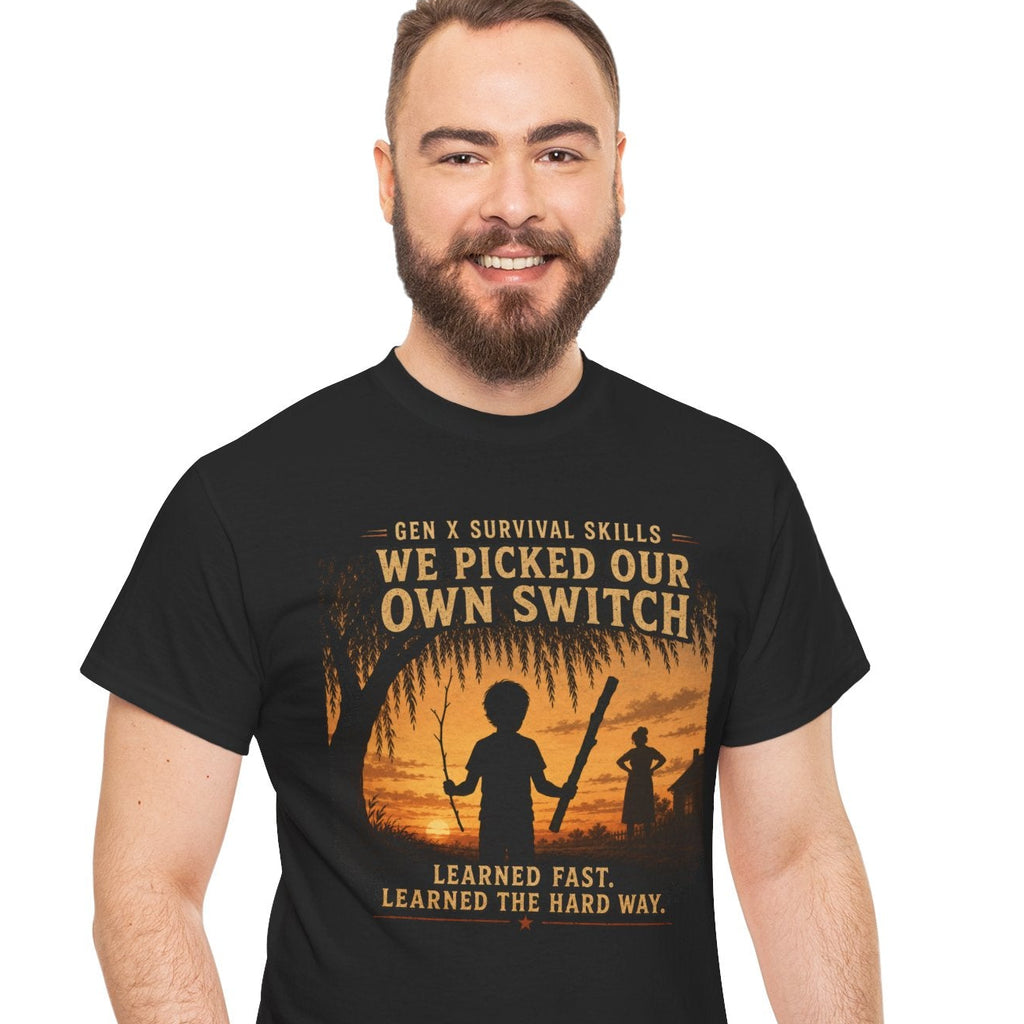 Gen X We Picked Our Own Switch Comfortable Cotton T-Shirt