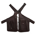 Double Strap Anti-Theft PU Leather Chest Bag