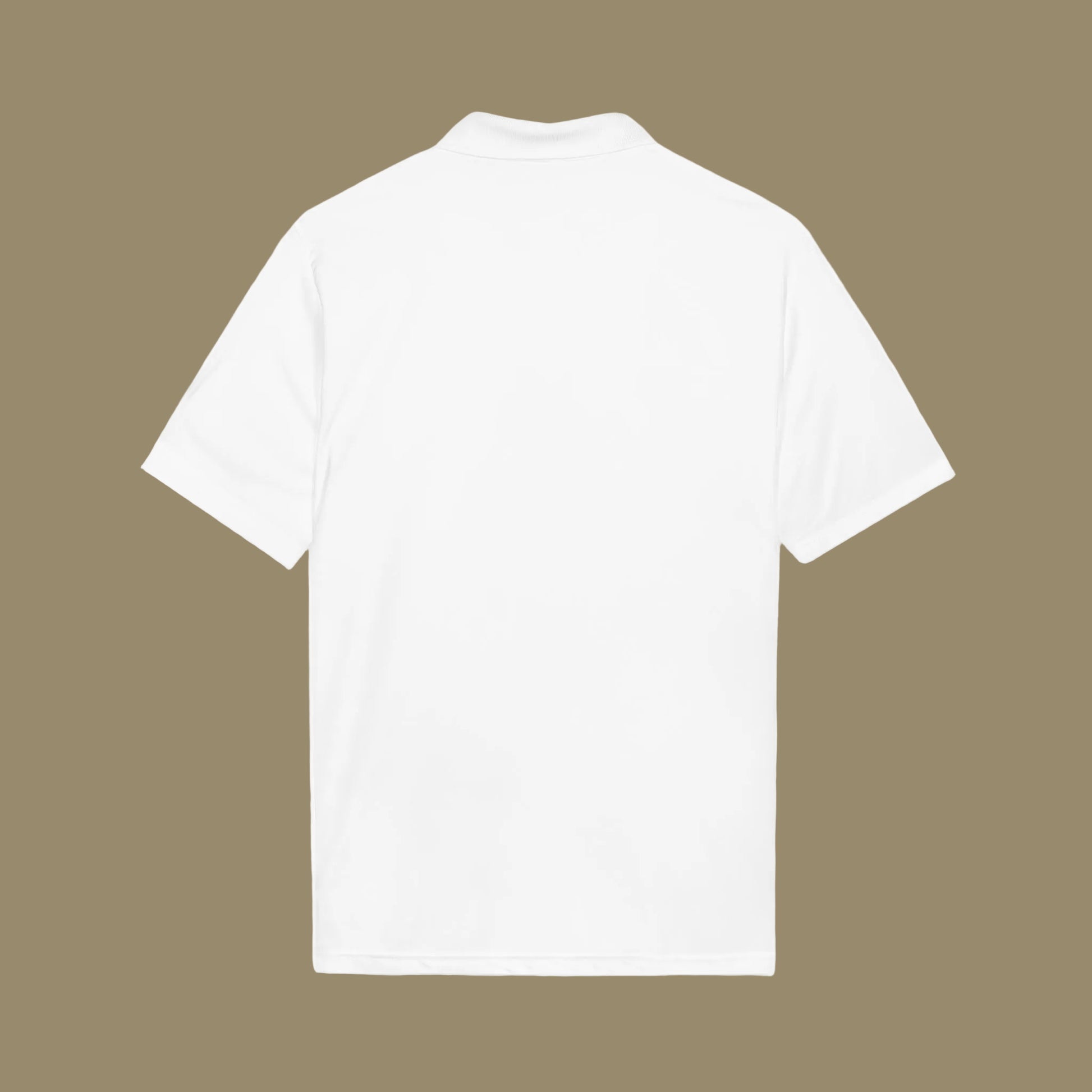 Plain white t-shirt on a white background