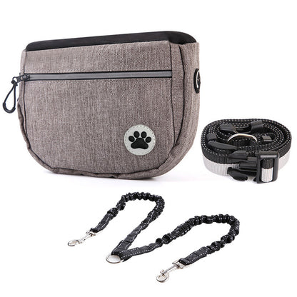 Keep your pet training sessions organized and efficient with this Pet Training Snack Bag With Pockets. Designed for easy access, it features multiple pockets to hold treats, toys, and essentials securely.