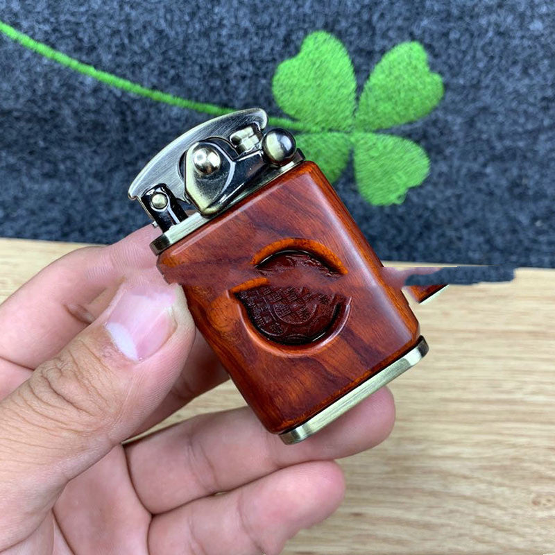 The Zorro Rotating Bead Kerosene Lighter is an easy-to-use, reliable lighter. It features a rotating bead design with a built-in ignition system, allowing you to easily ignite the flame. Its lightweight design ensures easy portability and convenience.