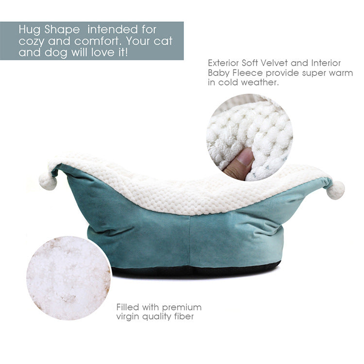 Your pup will love lounging in this Thick Deep Dog Nest! This cozy Dog Nest is the perfect place for your four-legged friend to snuggle up after a long day of barking and chasing squirrels.