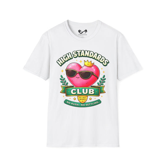 High Standards Club Lightweight Comfortable Tee