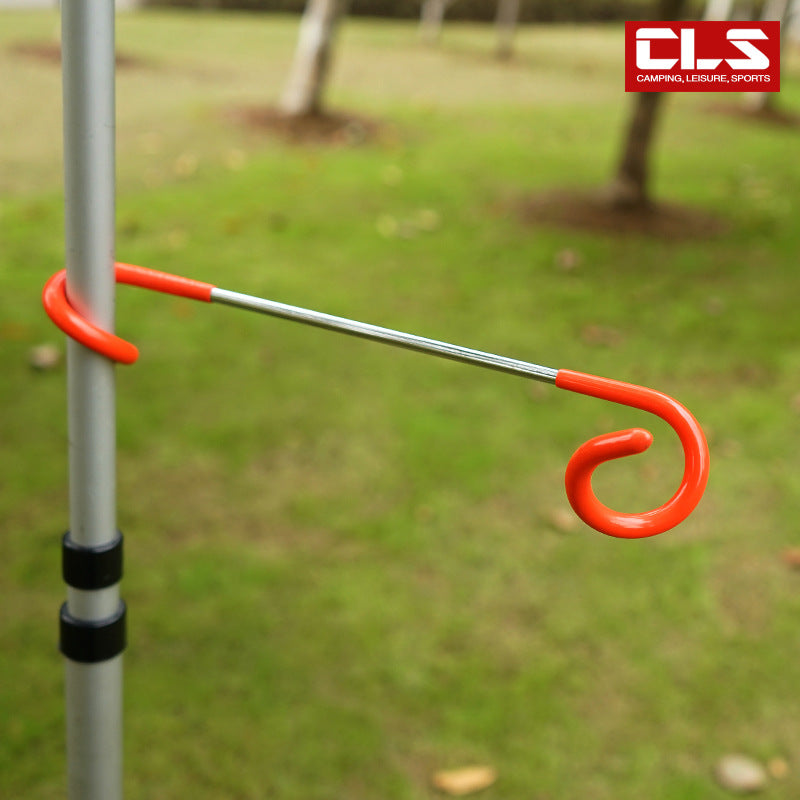 Outdoor Multi-Function Gas Lamp With Spiral Hook