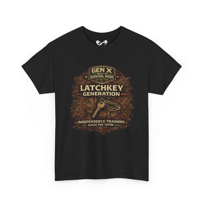 Gen X Survivor Latchkey Generation Comfortable Cotton T-Shirt