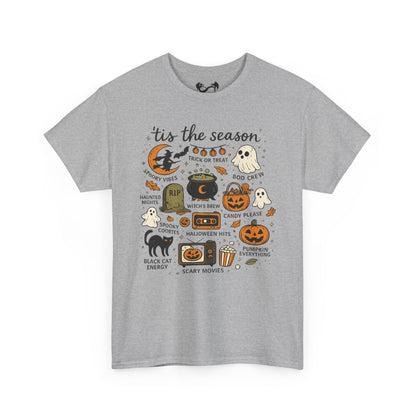 'Tis the Season Halloween Comfortable Cotton T-Shirt