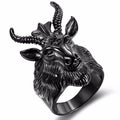 Make a bold statement with the Halloween Gothic Goat Ring, a daring accessory that blends dark mystique with edgy style. Crafted to captivate, this ring channels gothic vibes perfect for those who embrace their rebellious side.