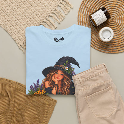 The Wild Witch Garden Halloween Cotton T-Shirt