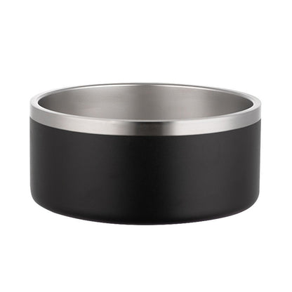 Keep your furry friend satisfied with our Large Capacity Stainless Steel Non-Slip Dog Bowl! With a spacious design and non-slip base, your dog can enjoy their meal without any spills or messes. Made with durable stainless steel, this bowl is built to last and easy to clean. Your pup will thank you!