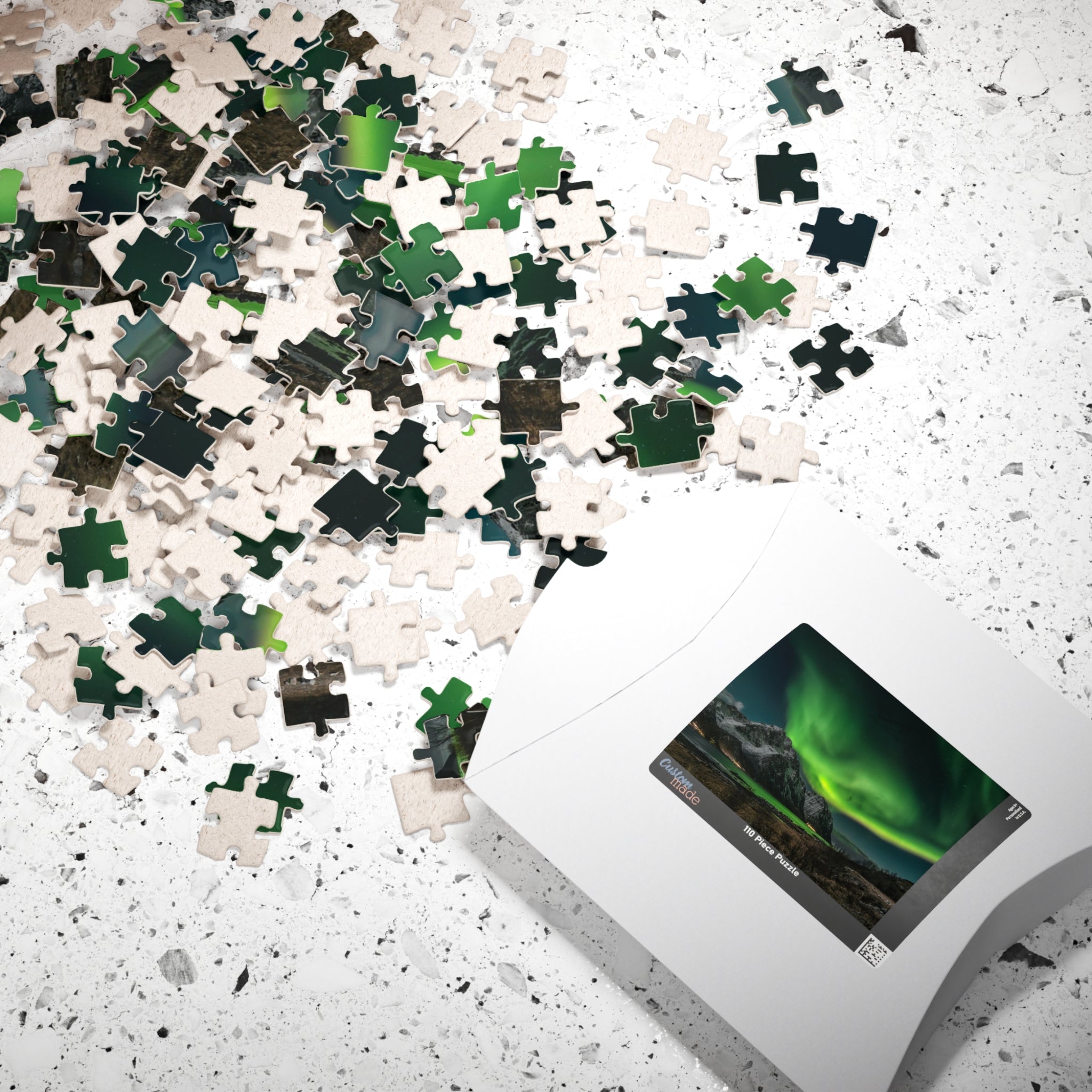 Indulge in a luxurious puzzle experience with Those Northern Lights. With 110 to 1014 pieces, this puzzle captures the beauty of the Northern Lights and provides hours of entertainment. Its exquisite design and high-quality pieces make it a must-have for any puzzle enthusiast. Escape into the enchanting world of the Northern Lights with this exclusive puzzle.