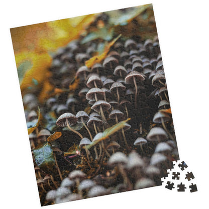 Unravel the beauty of nature with our Multiple Wild Mushrooms Puzzle. With a range of pieces from 110 to 1014, this puzzle will challenge and captivate puzzle enthusiasts. Featuring a variety of wild mushrooms, let your mind escape to the whimsical world of nature while creating a stunning masterpiece.