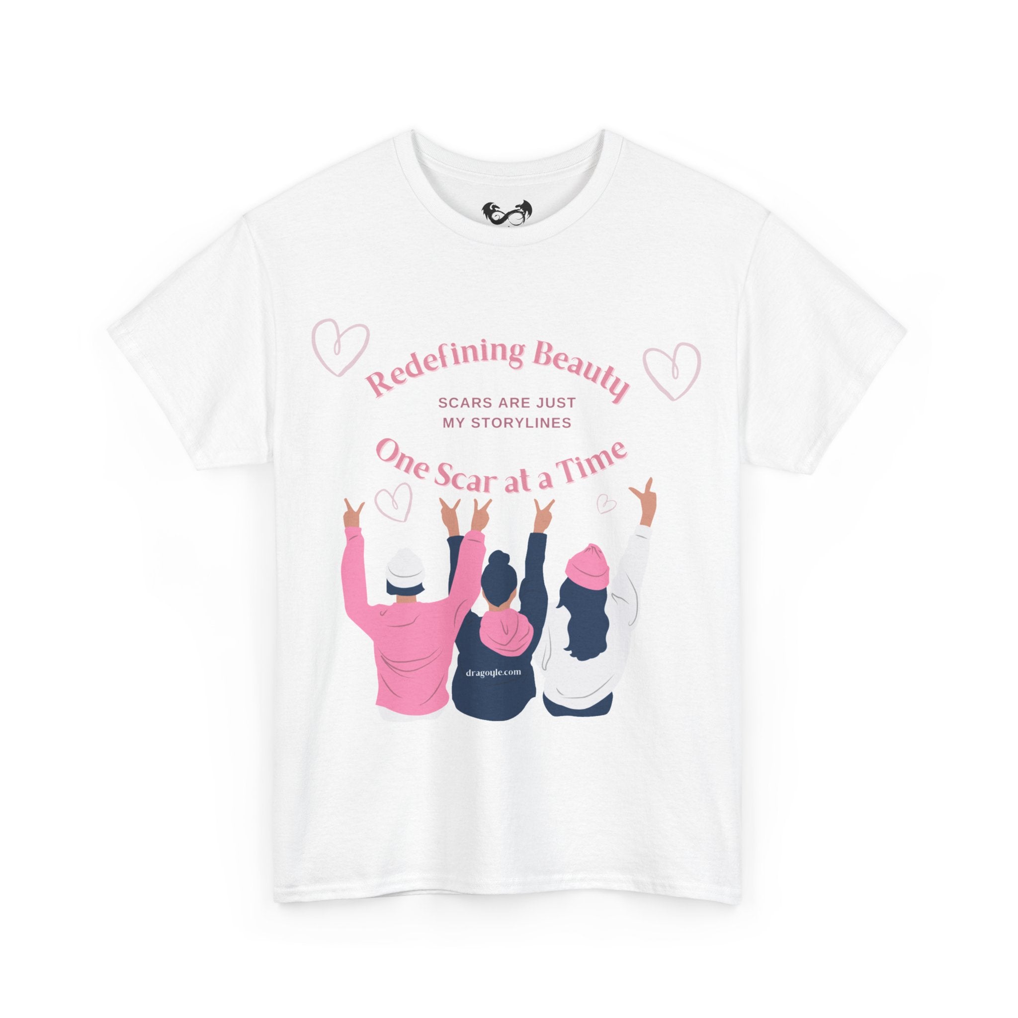 One Scar At A Time Heavy Cotton Tee