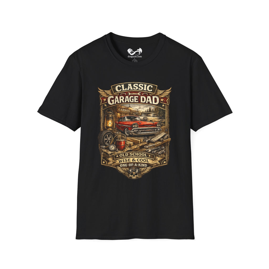 Classic Garage Wise & Cool Dad - Comfortable Cotton Tee