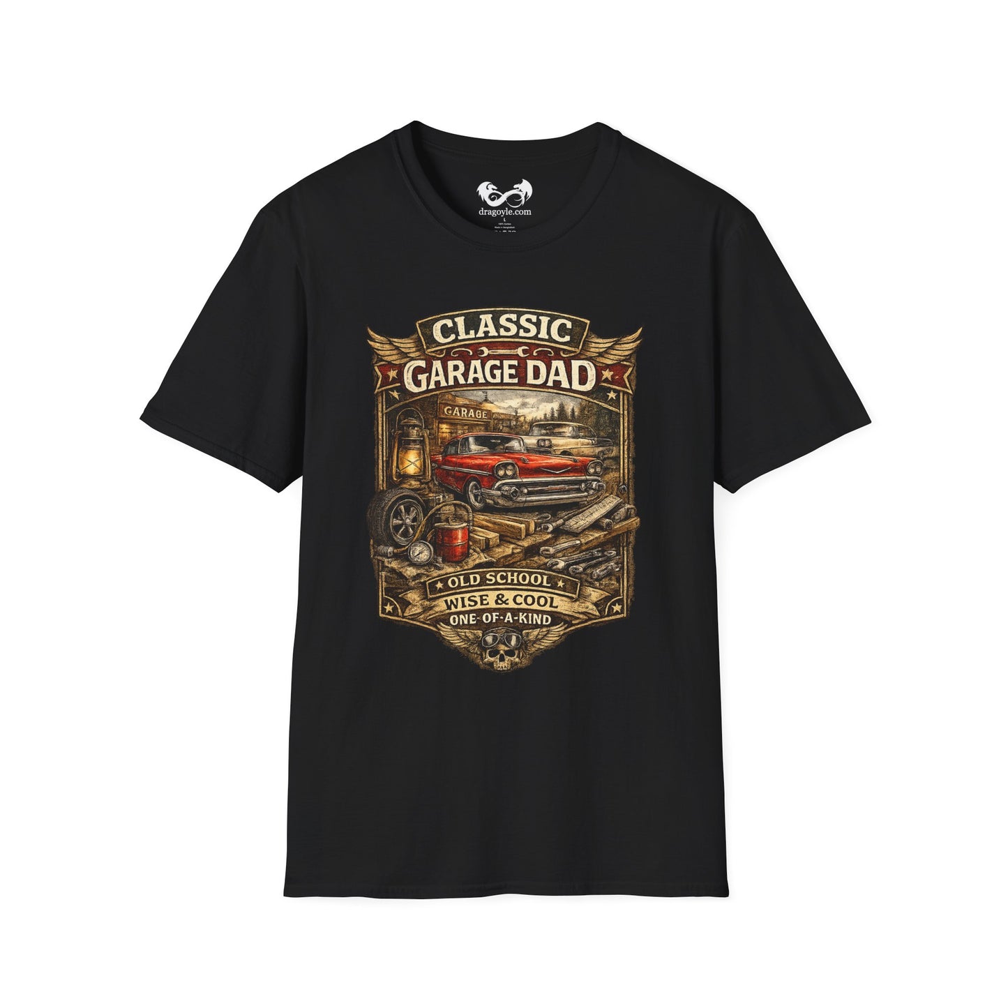 Classic Garage Wise & Cool Dad - Comfortable Cotton Tee