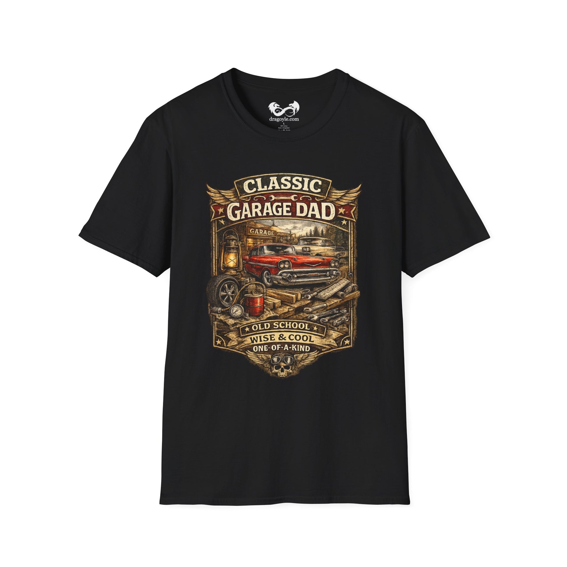 Classic Garage Wise & Cool Dad - Comfortable Cotton Tee