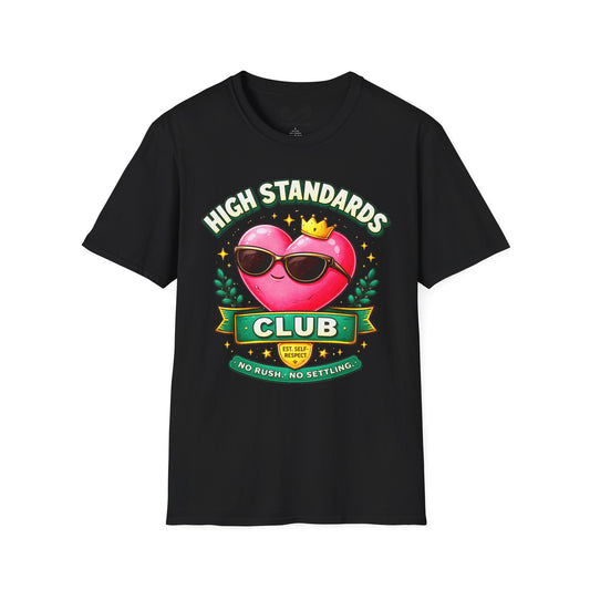 High Standards Club Lightweight Comfortable Tee