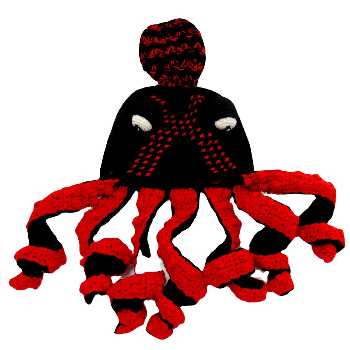 Funny Halloween Warm Wool Crochet Octopus Party Hat