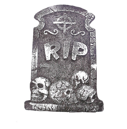 Halloween Foam Tombstone Yard Decoration