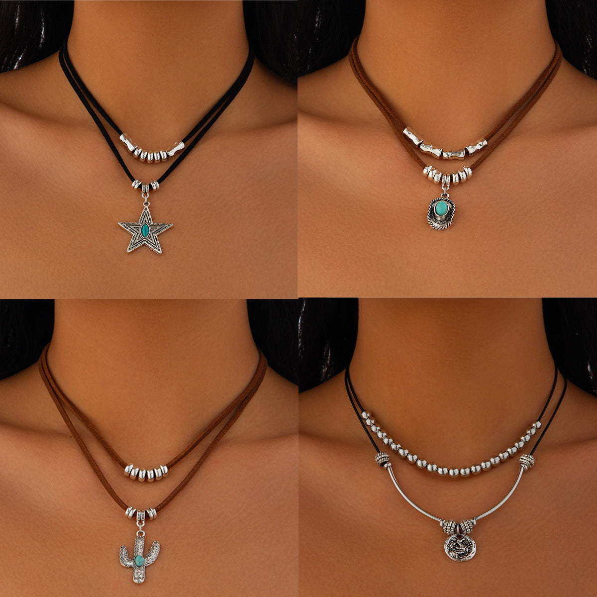 Elevate your style with our Simply Beautiful Turquoise Necklace Set. Crafted from premium materials, this set exudes elegance and sophistication. The stunning turquoise stone adds a pop of color to any outfit, making it the perfect addition to your jewelry collection. 