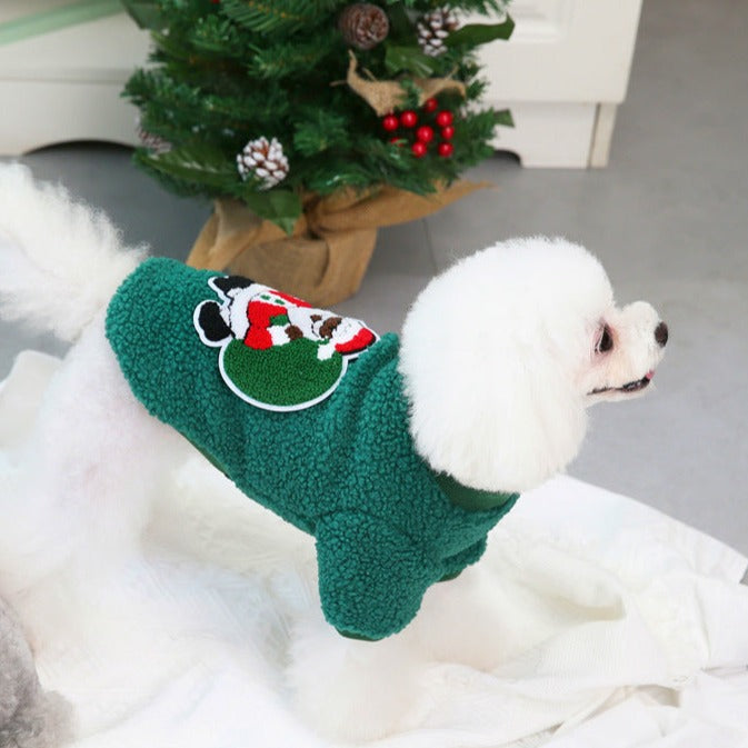Bring on the holiday cheer with these fun, festive, and cozy Warm Christmas Dog Sweaters! Keep your pup feeling warm and looking cool this season in a holiday sweater that's as comfy as it is charming. They're the perfect accessory for your fur-baby's holiday season!