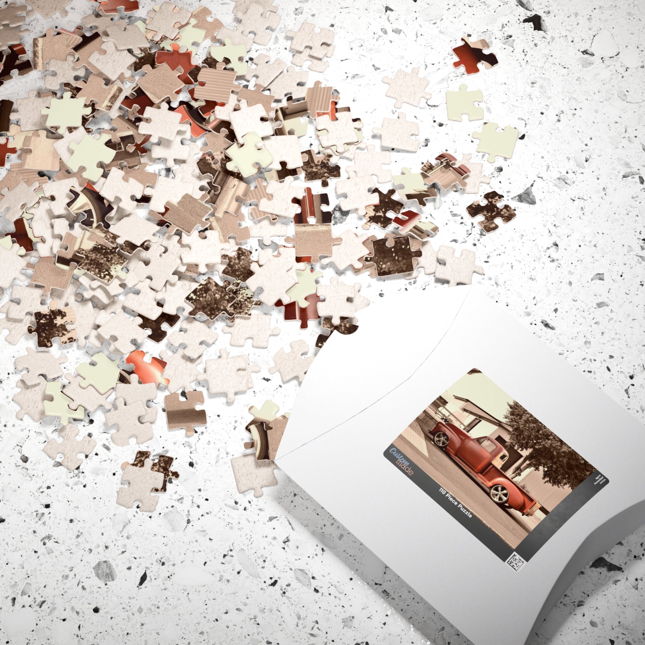 Experience nostalgia and challenge your mind with our Classic Chevrolet Truck Puzzle. With 110 to 1014 pieces, this timeless puzzle features a stunning image of a classic Chevrolet truck. Perfect for puzzle enthusiasts and car lovers alike, it makes a great addition to any puzzle collection.