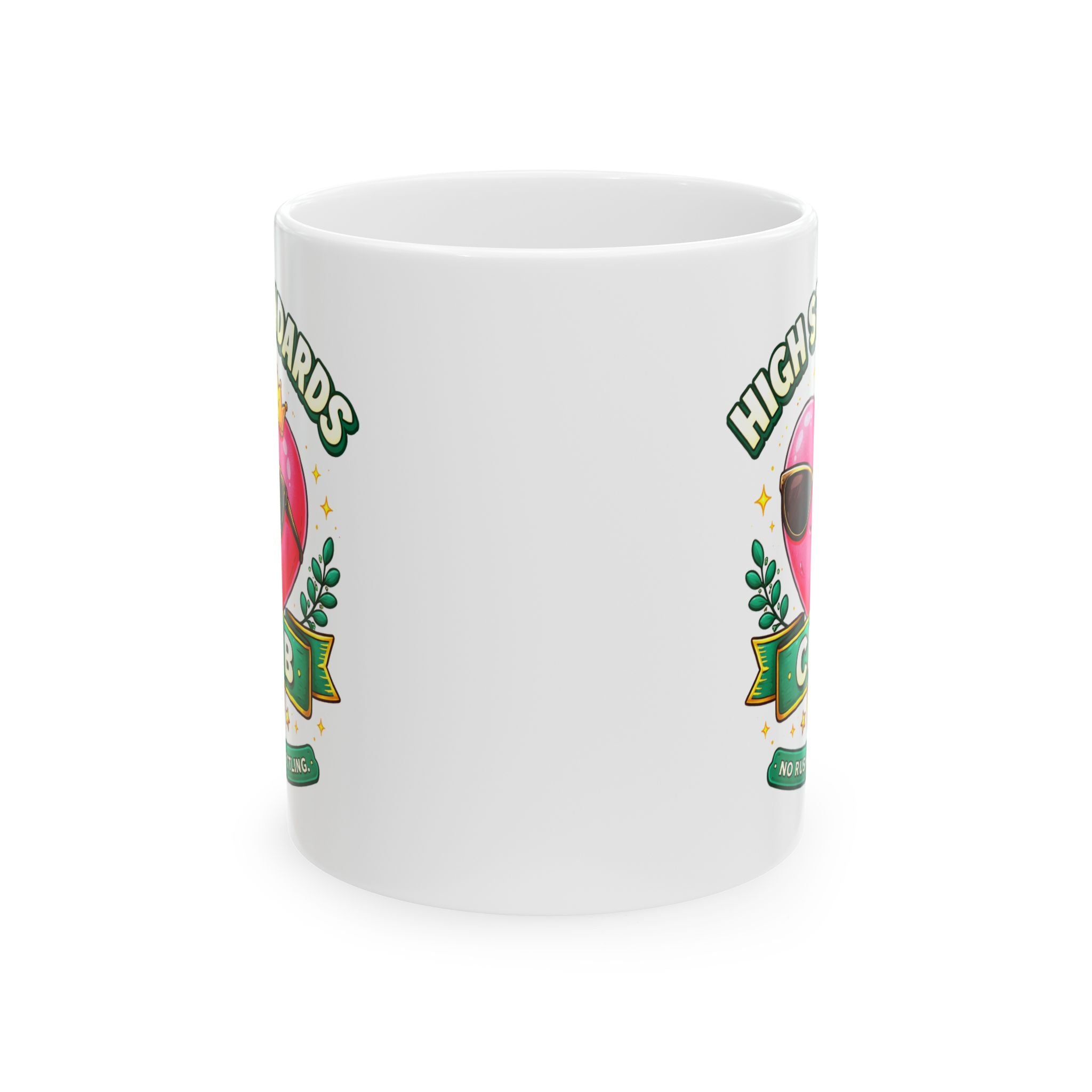 High Standards Club 11oz Coffee Lover Mug