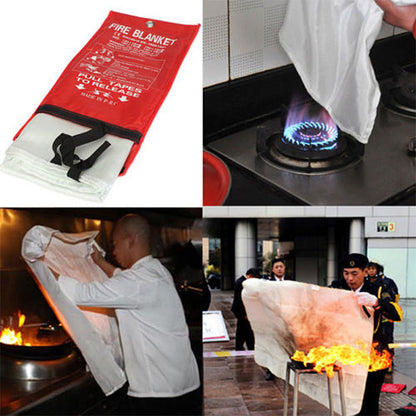 Emergency Fire Retardent Fiberglass Blanket