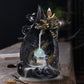 This gorgeous LED Backflow Dragon Incense Burner is handcrafted to instantly add a beautiful, illuminated touch of elegance to your home. Enjoy stunning visual displays while creating a calming atmosphere.