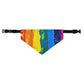The pet bandana collar puts a fun spin on standard animal accessories. It is made of polyester duck fabric and is sublimation printable on one side. The bandana collar is available in three sizes to fit any pet.