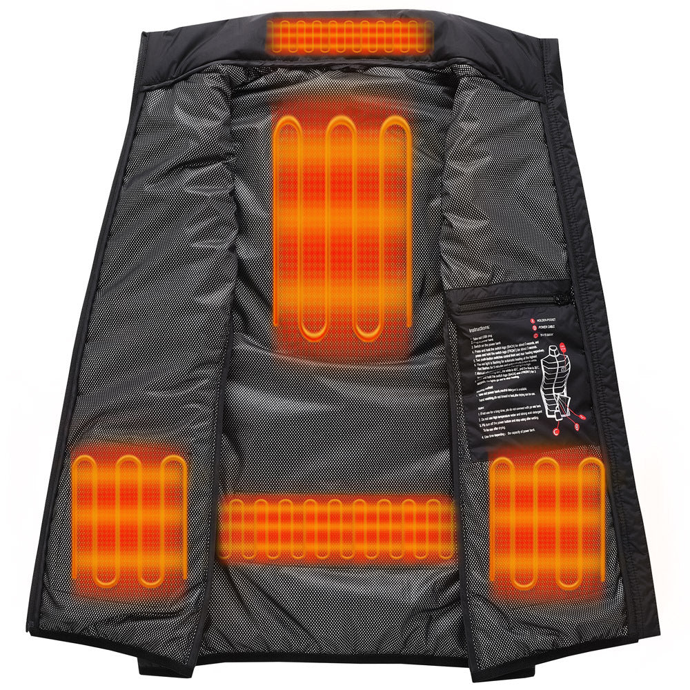 Comfortable Dual Controlled Heated Vest
