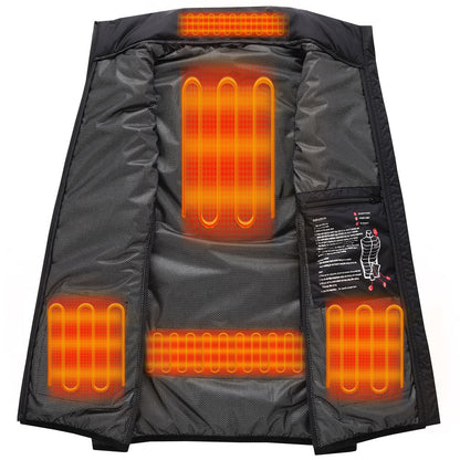 Comfortable Dual Controlled Heated Vest