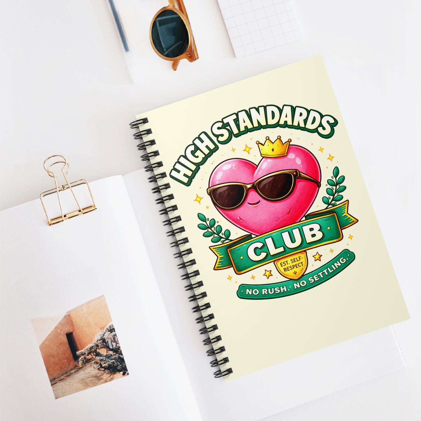 High Standard Adult Singles Spiral Journal