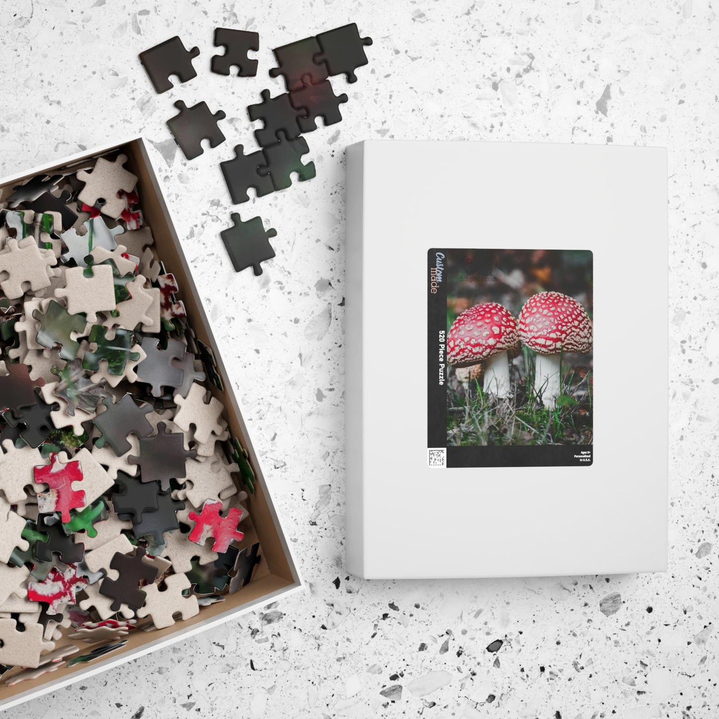 Solve a fun challenge with the Sister Red Mushrooms Puzzle! Available in 110 to 1014 pieces, this puzzle features vibrant colors and a whimsical design. Perfect for all ages, it offers a relaxing and rewarding activity for the whole family to enjoy together.