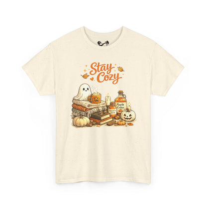 Stay Cozy Comfortable Cotton Halloween T-Shirt
