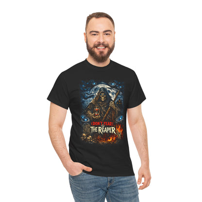 Don't Fear The Reaper Comfortable Cotton Halloween T-Shirt