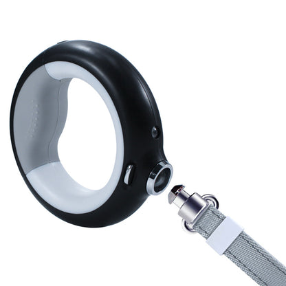 Ensure your dog’s safety and visibility during nighttime walks with this Colorful LED Retractable Night Safety Dog Leash. 