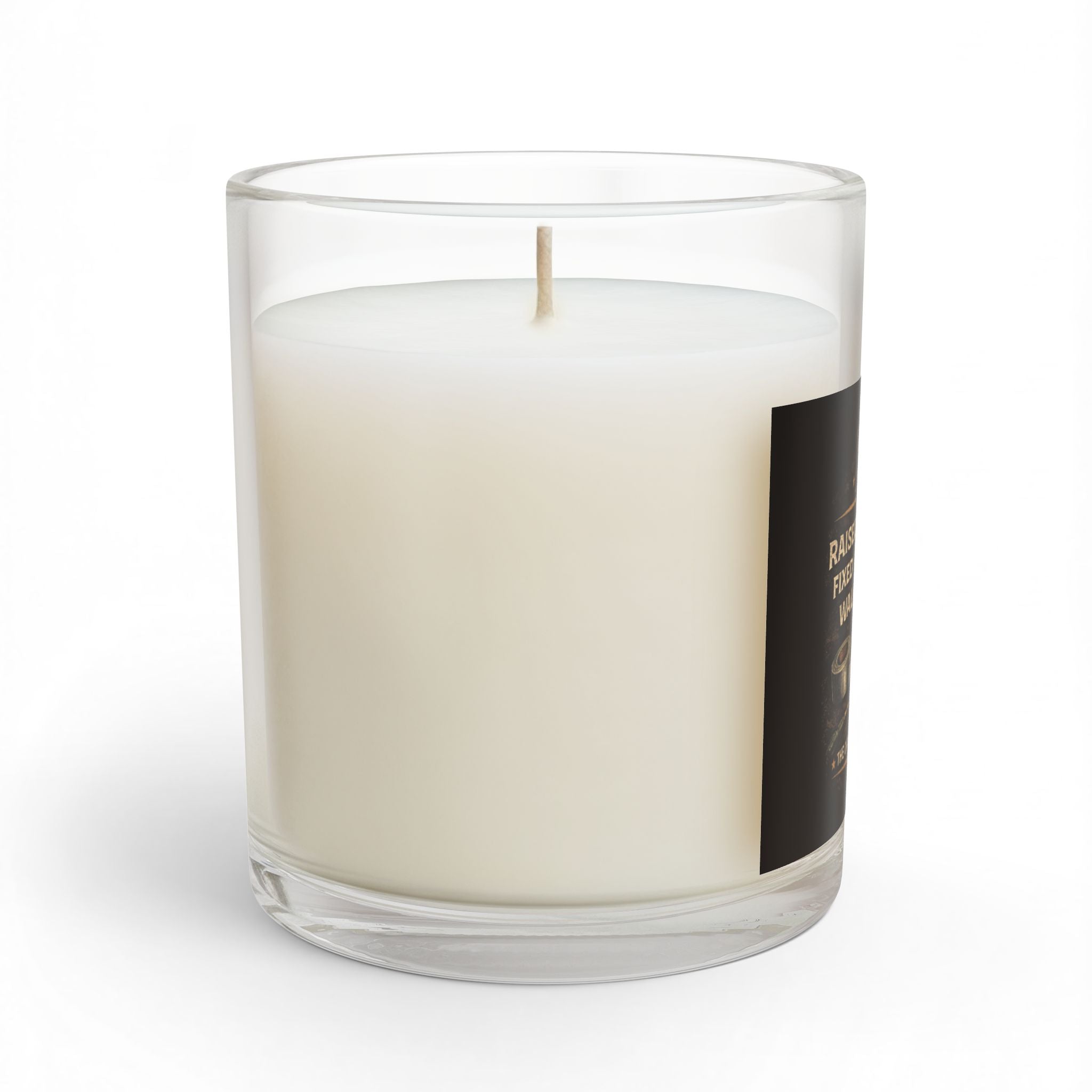 Gen X Survival Mode Glass Candle “Raised Ourselves, Fixed It Ourselves” 11oz