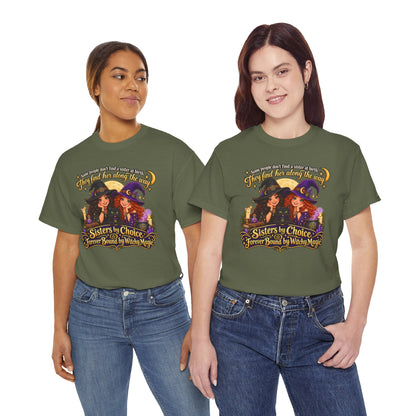 Forever Bound by Witchy Magic Halloween Cotton T-Shirt