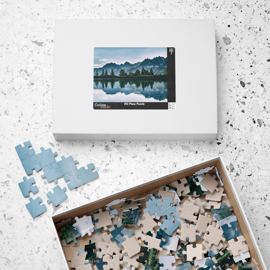 Unleash your inner artist with our Island of Trees Puzzle. This high-quality jigsaw puzzle, available in 110 to 1014 pieces, depicts a tranquil island surrounded by a lush forest. Take a break from the hustle and bustle of daily life and immerse yourself in the beauty of nature with this luxurious and exclusive puzzle.